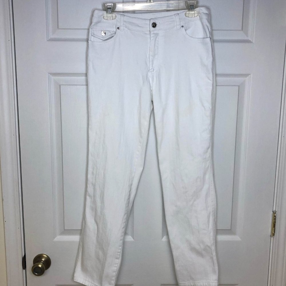 Multiples White Classic Style Jeans 6